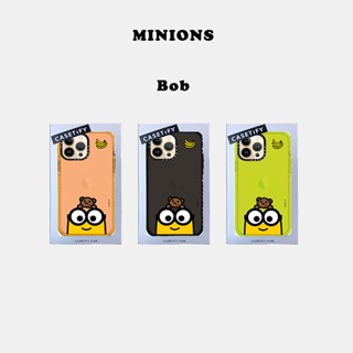 Casetify MINIONS Bob เคส IPhone 14 13 12 11 Pro MAX Mini XS MAX XR X SE 6 6S 7 8 Plus เคส TPU นิ่ม