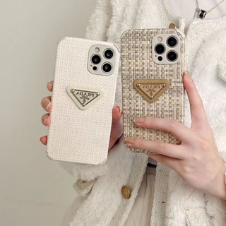 เคสป้องกันโทรศัพท์มือถือ แบบถัก ทรงสามเหลี่ยม กันกระแทก สําหรับ OPPO A5 A3S A7X F9 Pro A8 A31 2020 A9X F11 A9 2020 A11 X A15 S A32 A53 2020 A55 A56 A73 5G