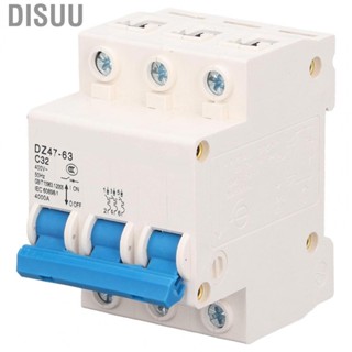 Disuu Low Voltage Miniature Circuit Breaker  32A 220V 3P Miniature Circuit Breaker Multiple Protection Functions Fault Trip Indication  for Electricity Industry