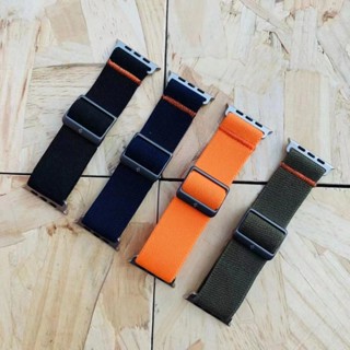 SPIGEN สายนาฬิกาข้อมือไนล่อน สําหรับ Apple Watch ultra 49 มม. 45 มม. 44 มม. iWatch Series 7 6 5 4 3 2 1 se