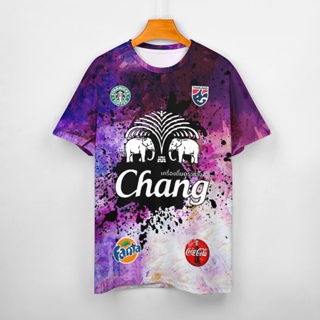 พร้อมส่ง !! เสื้อยืดเจอร์ซีย์ พิมพ์ลาย Chang Thailand Viral XXS-6XL