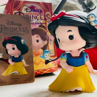 【ของแท้】POPMART Disney Princess and Her Little Friends Series ตุ๊กตาเซอร์ไพรส์ ของเล่นแฟชั่น ของขวัญวันเกิด วันหยุด สําหรับเด็กผู้หญิง