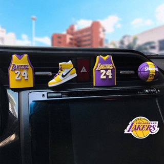 Car Aromatherapy Lakers Kobe Creative Personality Air Outlet Decoration Car Perfume Air Conditioner Car Interior Decoration Ornament Men SIuP