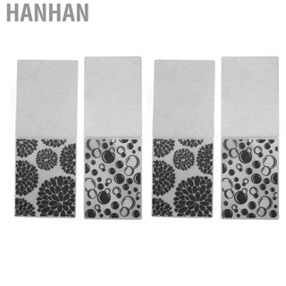 Hanhan Texture Stencils  Embossing Folders Plastic for DIY Crafts