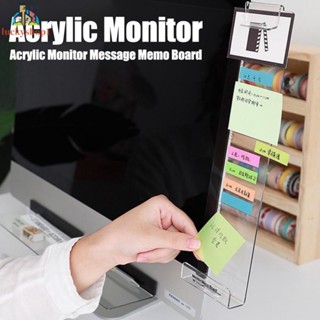 Holder Transparent Wear-resistance Creative Memo Board Monitor Message