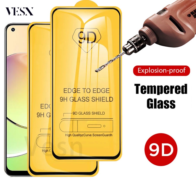 9D ฟิล์มกระจก เต็มจอ Realme 15T 14 14T 13 13+ 12X 12 12+ 11 11X 10 9 8 7 6 5 Pro+ Plus 9i 8i 7i 6i 5