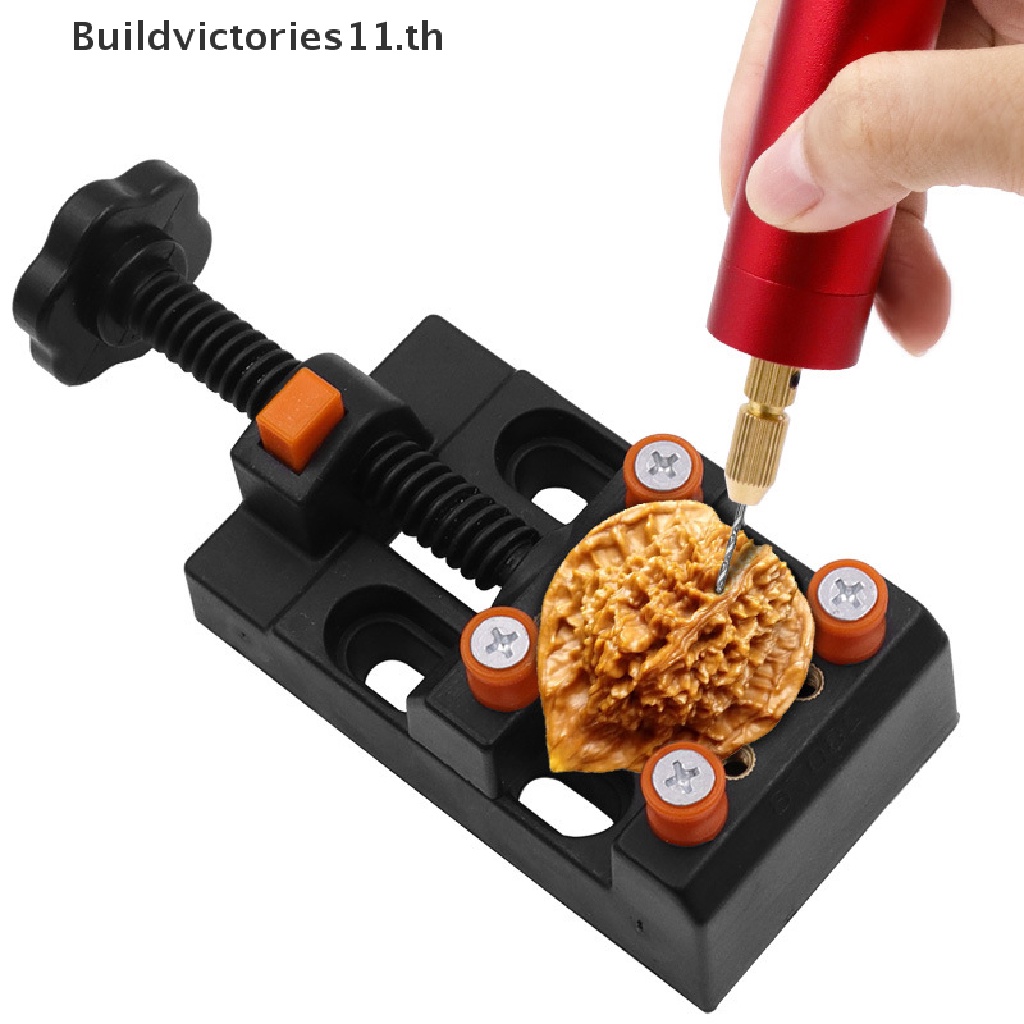 Buildvictories11 แคลมป์จับชิ้นงาน แบบตั้งโต๊ะ ขนาดเล็ก สําหรับซ่อมแซมนาฬิกา เครื่องประดับ 1 ชิ้น