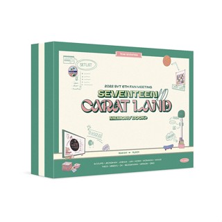 (DVD) 2022 SEVENTEEN in CARAT LAND MEMORY BOOK (+POB)