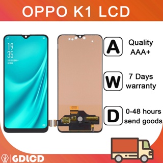 Oppo R15X K1 จอแสดงผล LCD หน้าจอสัมผัส Digitizer แบบเปลี่ยน