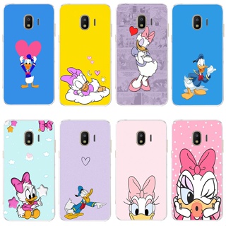 donald duck  Case Silicone Transparent  Shockproof Cute Cartoon Cover For Galaxy J4 PLUS 2018  J4 2018   j6 2018  j6 2018 plus