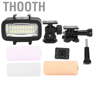 Thooth Diving Fill Light ABS Plastic Waterproof Photography Lamp Accessory for  Osmo Action/Gopro Camera