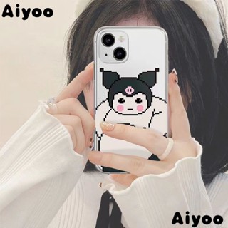 ✅เคสโทรศัพท์มือถือ ลาย Kuromi Sanrio แนวสตรีท สําหรับ Apple iPhone 11 13 14promax 12 xs xr 678pins EP4T