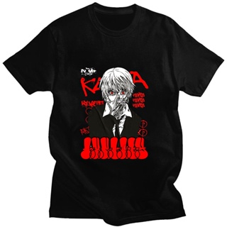 [S-5XL] ขายดี เสื้อยืดแขนสั้น ทรงหลวม พิมพ์ลายการ์ตูนอนิเมะ Hunter X Hunter Killua Zoldyck NLacjj47OEgjjd09