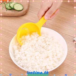 Lontime แม่พิมพ์ตักข้าว แบบครึ่งวงกลม DIY สําหรับหม้อหุงข้าว 4 ชิ้น/ชุด