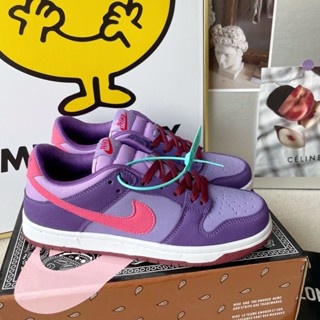 Xi230308 รองเท้าผ้าใบลําลอง รุ่น N8866k Sb Dunk Low Raspberry สีม่วง แฟชั่นฤดูร้อน สําหรับผู้ชาย และผู้หญิง