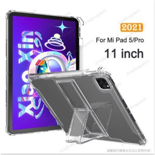 เคสโทรศัพท์มือถือ TPU แบบใส ป้องกัน ตั้งได้ สําหรับ Xiaomi Mi Pad 5 Pro 11 นิ้ว Mi Pad 5 Pro 11 นิ้ว 2021