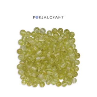 Peridot beads ลูกปัดเพอริดอท