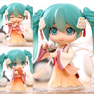 ตุ๊กตา Hatsune Miku Mid-Autumn Festival Hanbiuk Miku Nendoroid ขนาด 10 ซม. สําหรับตกแต่งเทศกาลฤดูใบไม้ร่วง #539 โมเดลฟิกเกอร์ PVC ของเล่นสําหรับเด็ก