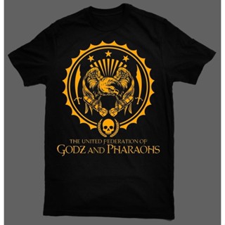 [S-5XL] เสื้อยืด พิมพ์ลาย GODZ &amp; PHARAOHS ARMY OF THE PHARAOHS APATHY CELPH TITLED VINNIE PAZ แฟชั่นสําหรับผู้ชาย