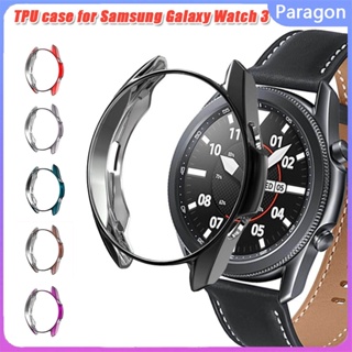 เคสนาฬิกาข้อมือ TPU แบบนิ่ม บาง ป้องกันหน้าจอ สําหรับ samsung Galaxy Watch 3 41 มม. 45 มม. 3 41 45 มม.