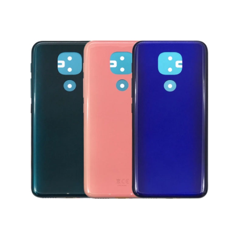 6.5 "; ใหม่สําหรับ Motorola Moto G9 Play แบตเตอรี่ฝาหลังด้านหลังด้านหลังประตูกรณี XT2081-1 คุณภาพสูง
