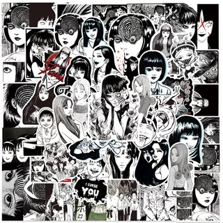❉ จุนจิ อิโต้ สติกเกอร์ Tomie Series 01 ❉ สติกเกอร์แฟชั่น กันน้ํา DIY 50 ชิ้น/เซต