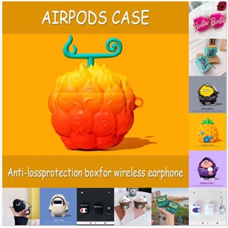 เคสหูฟังบลูทูธไร้สาย ซิลิโคนนิ่ม ลายน่ารัก สําหรับ airpods pro 1 2 3 pro2 2022