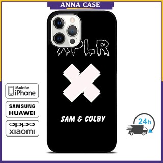 เคสโทรศัพท์มือถือ ลาย Sam And Colby Xplr X สําหรับ iPhone 14 Pro Max 13 Pro Max Samsung Galaxy Note10+ S21Ultra