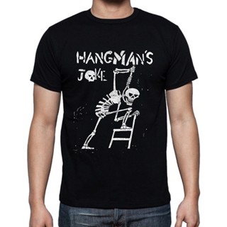 [S-5XL]เสื้อยืดแขนสั้นลําลอง พิมพ์ลายวง Joke Band D Hangman สไตล์ยุโรป สําหรับผู้ชาย