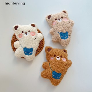 [highbuying] ใหม่ เครื่องประดับแฟชั่น เข็มกลัด รูปการ์ตูนหมีน่ารัก เรียบง่าย สําหรับเสื้อกันหนาว กระเป๋าเป้สะพายหลัง