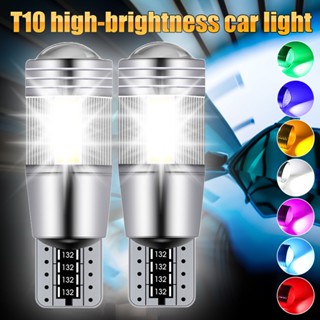 หลอดไฟเลี้ยว LED T10 W5W สําหรับติดป้ายทะเบียนรถยนต์