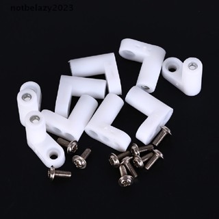 [notbelazy] 10pcs fixed plastic pcb moung feet 20mm L type feet with screws [TH]