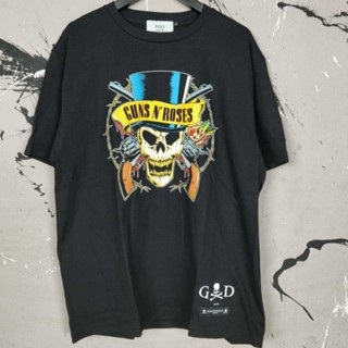 [S-5XL] เสื้อ fear of god x gun n roses x mastermind