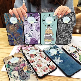 Fashion Design Silicone Phone Case For Honor X9a 5G/Magic5 Lite Anti-dust Anti-knock Waterproof Shockproof Cover Durable