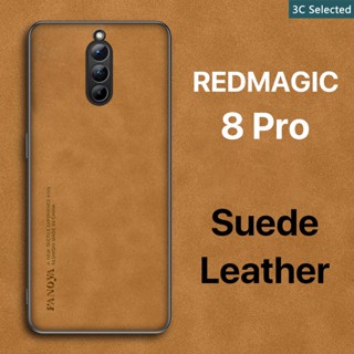 หนังกลับ เคส REDMAGIC 8 Pro Pro+ Plus Case สัมผัสสบาย ป้องกันลายนิ้วมือ ปุ่มกดกันกระแทก ป้องกันกล้อง ป้องกันหน้าจอ กันกระแทกขอบ TPU นุ่ม 8 Pro Plus 8pro