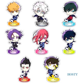 Hosty โมเดลฟิกเกอร์อะคริลิค อนิเมะ BLUE LOCK Isagi Yoichi ของขวัญคริสต์มาส สําหรับตกแต่งโต๊ะ