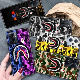 เคสโทรศัพท์มือถือ ซิลิโคน TPU กันกระแทก ลาย BAPE แฟชั่นสตรีท สําหรับ OPPO A7 A5S A12 A12S A11S A33 A11 A9 A5 2020 A12E