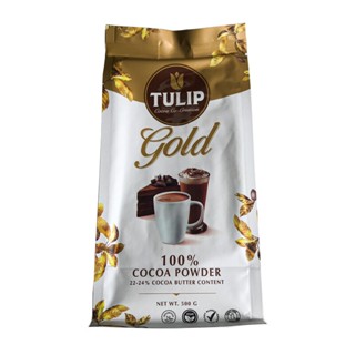 Tulip Gold ผงโก้โก้ทิวลิปโกลด์ แบบถุง ขนาด 500 g ไขมัน 22-24%