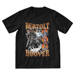 S-5XL เสื้อยืด พิมพ์ลายอนิเมะ Aot Attack On Titan Shingeki No Kyojin Bertolt Hoover สไตล์วินเทจ ของขวัญ สําหรับยิม