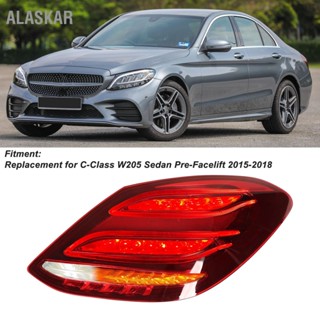 Alaskar ไฟท้าย Led A2059060457 สําหรับ C‐Class W205 Sedan 2015‐2018