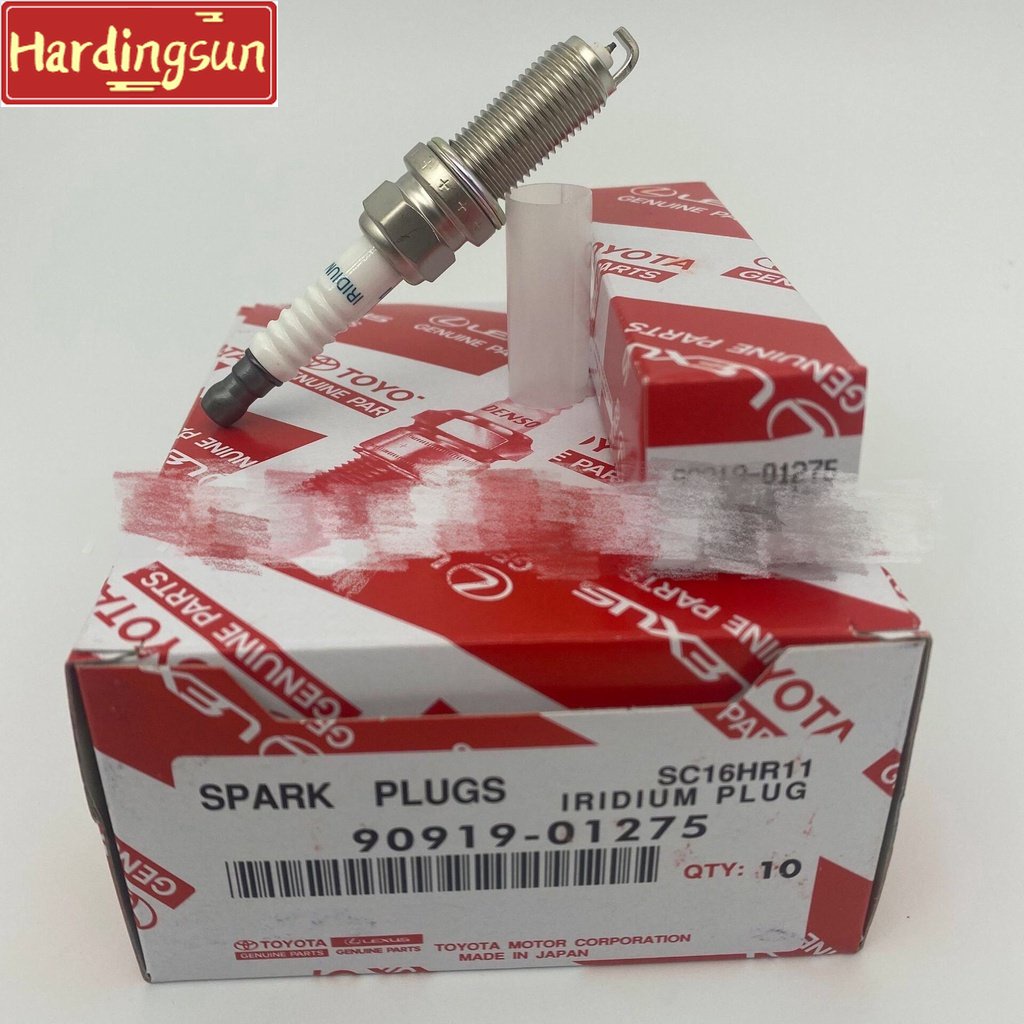 ชุด 4 ชิ้น Iridium 90919-01275 SC16HR11 ชุดหัวเทียนสําหรับ Toyota Denso # SC16HR11