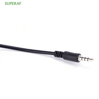 Superaf แจ็คเสียบเสียง AUX ตัวผู้ 3.5 มม. เป็น USB 2.0 ตัวเมีย สําหรับรถยนต์ ขายดี