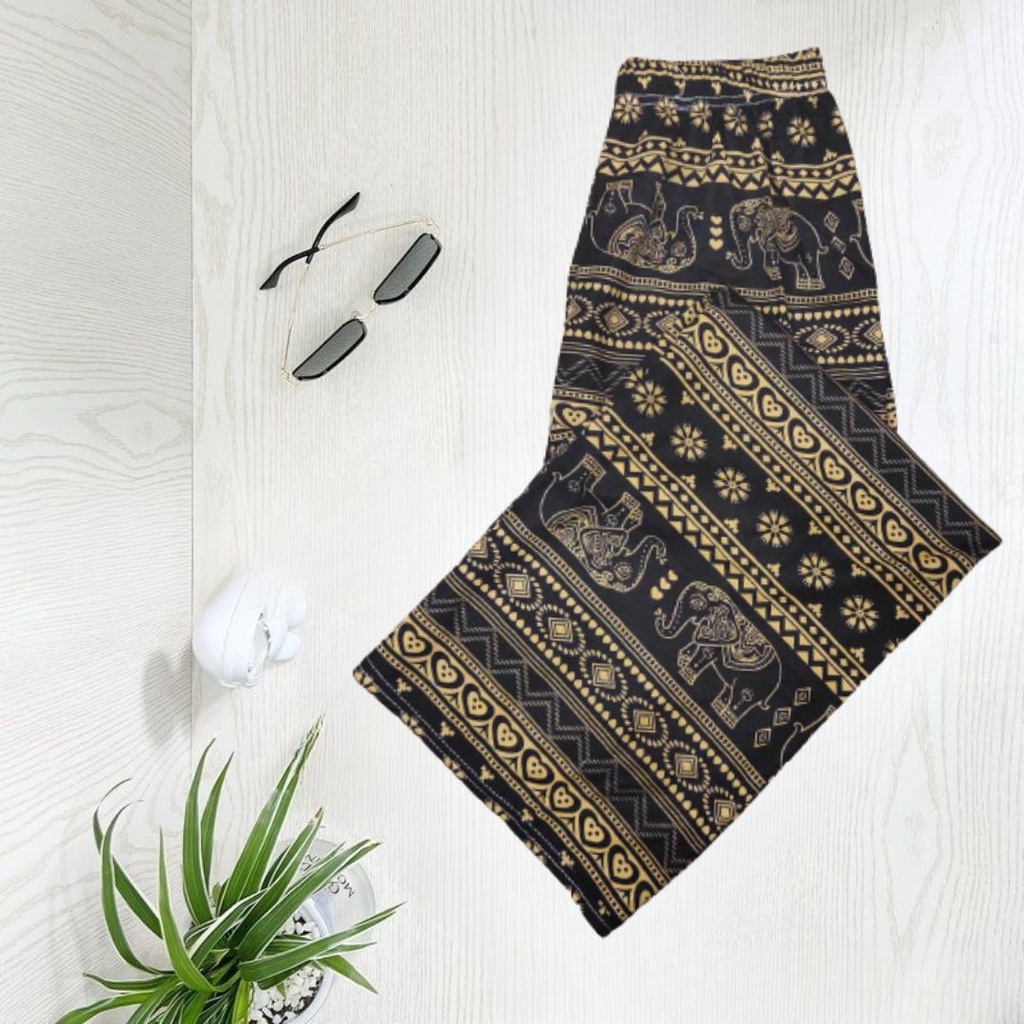 ถูกสุดๆ กางเกงลายช้าง ผ้านิ่ม ราคาถูก คุณภาพดี ลายสวย ใส่สบายงานฟรีไซส์ พร้อมส่งในไทย #TH - รูปที่ 5