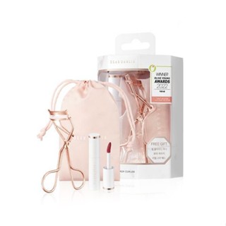 Dear DAHLIA Dream Lash Curler &amp; Lip Cloud Mini Special Set 3items [รางวัลมะกอกหนุ่ม]