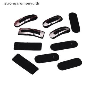 Strongaromonyu แผ่นสักหลาด ทรงสี่เหลี่ยมผืนผ้า ไม่ทอ อุปกรณ์เสริม สําหรับกิ๊บติดผม 100 ชิ้น