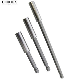 Extension Bit Holder Set 60 100 150mm 1/4 Quick Release 3pcs Kit Tools