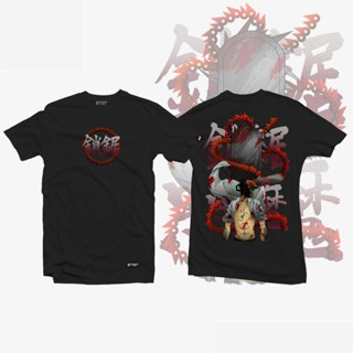 [S-5XL] เสื้ออนิเมะ - Chainsaw man - Denji v3 เสื้อยืดอนิเมะอินเทรนด์สไตล์ใหม่ล่าสุด