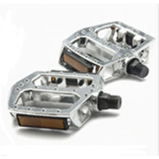 Bike Pedals 1 คู่อะลูมิเนียมอัลลอยด์แบบพับได้คันเหยียบจักรยานกลางแจ้งขี่จักรยา แป้นเหยียบพลาสติก