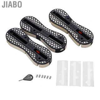 Jiabo Surfboard Fin Box Replacement Round Cup Shape PVC Mesh Grid Tail Rudder Slot Boxes Accessories