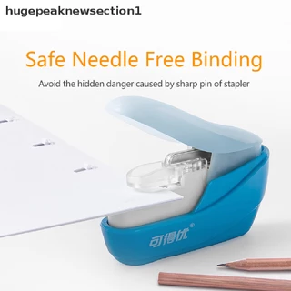 Bigpeaknewsection1 Book Paper Stapling Portable Staplerless Stapler School Office Supplies